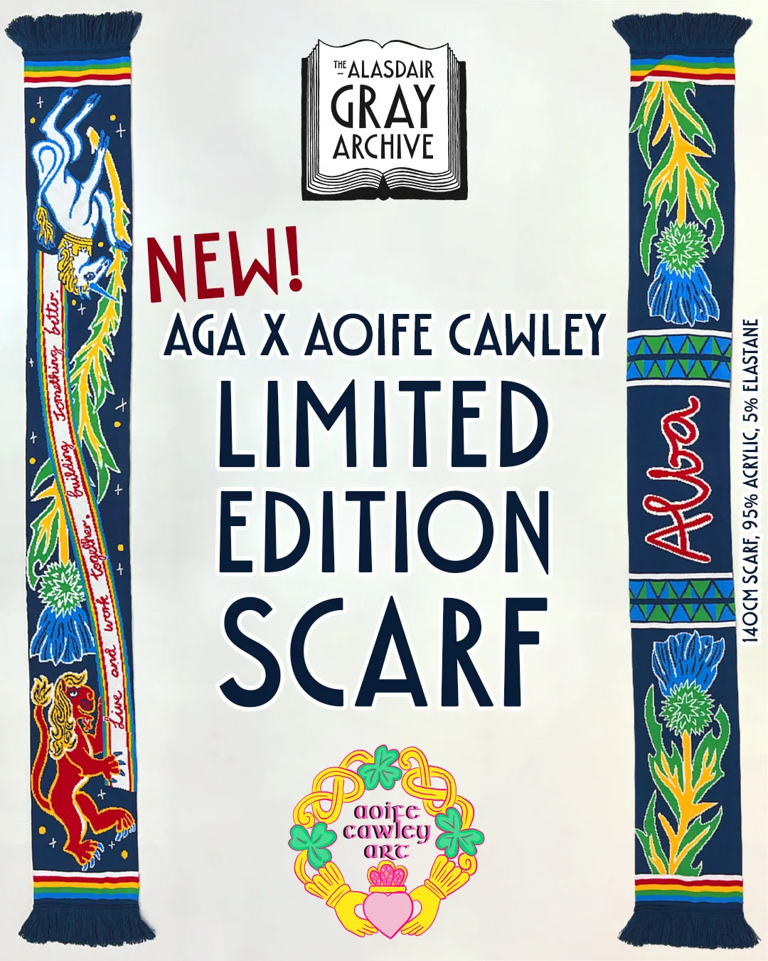 AGA x AOIFE CAWLEY Limited Edition Scarf